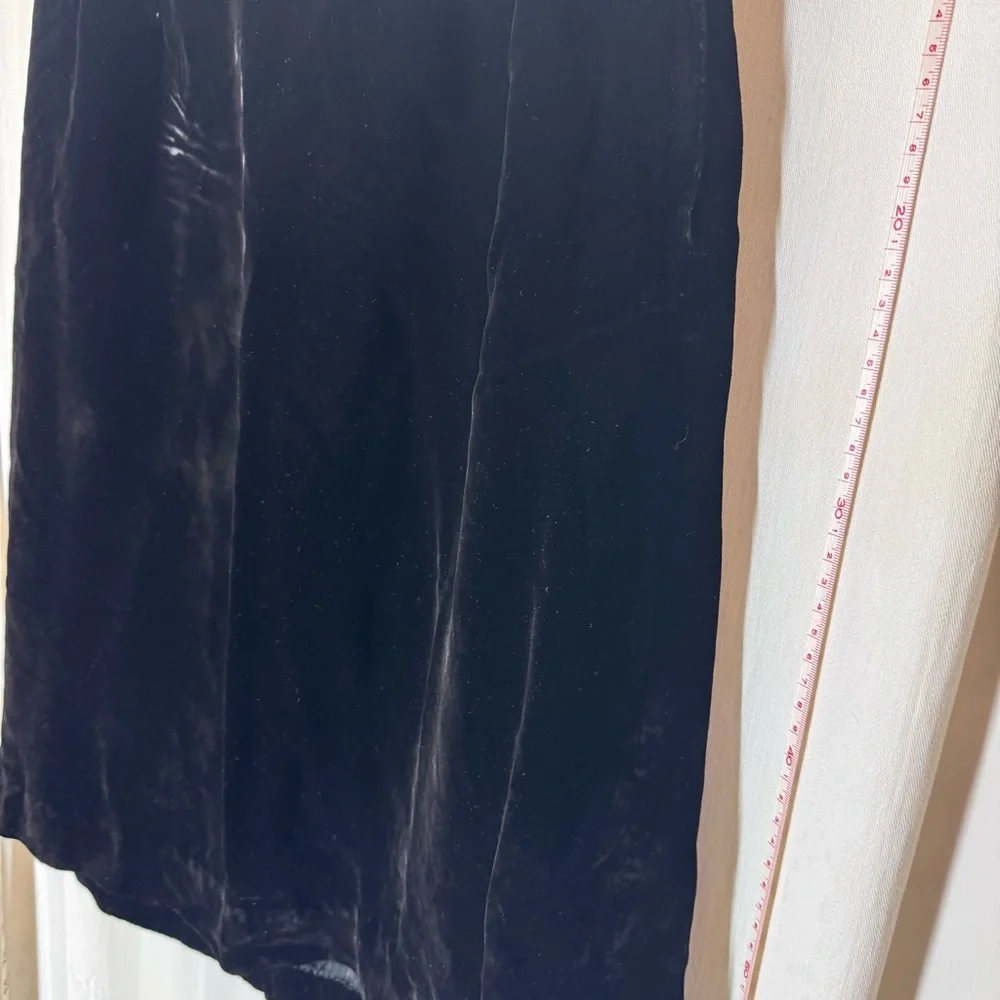 Vintage Velvet Skirt - Picture 2 of 3